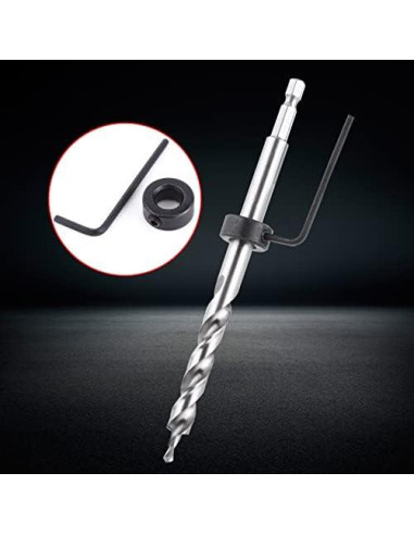 Broca Escalonada 10.16mm Walfront con Vástago Hexagonal