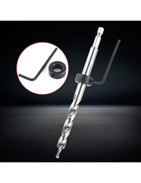 Broca Escalonada 10.16mm Walfront con Vástago Hexagonal