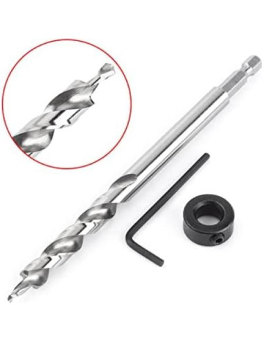 Broca Escalonada 10.16mm Walfront con Vástago Hexagonal