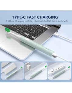 Cepillo de dientes eléctrico ARISSON A3 Sonic 40,000 VPM 2