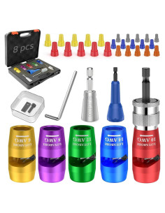 Pelador de Cables para Taladro Rozizimo 8 en 1, AWG 6-14