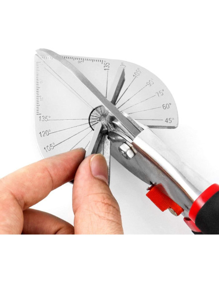 Cortador de Tijeras Ajustables Zeromall 220mm 45-135 Grados
