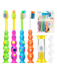 Cepillo de Dientes Infantil Prasburr KTB01 con Ventosa y Temporizador