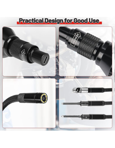 Cámara de Inspección Autel MaxiVideo MV108S 8.5mm LED