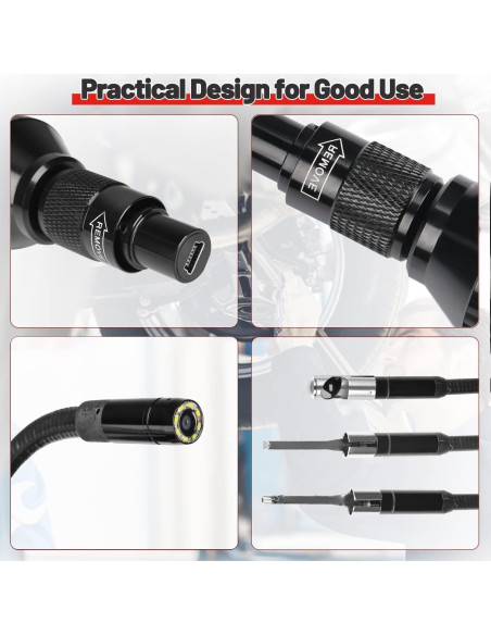 Cámara de Inspección Autel MaxiVideo MV108S 8.5mm LED