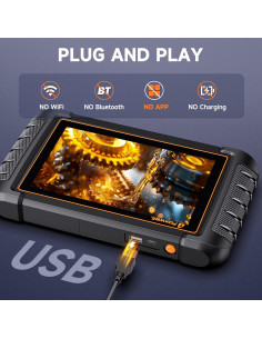 Endoscopio Automotriz FOXWELL VS300, 5.5mm, HD 1280P, IP67 2