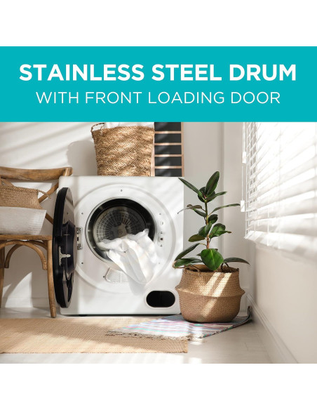 Secadora Compacta BLACK+DECKER BCED15 2.5 kg 850W Blanca