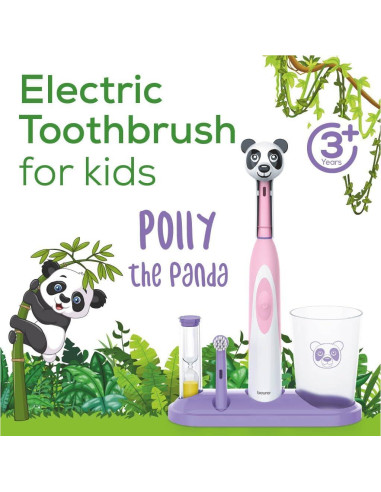 Cepillo de Dientes Eléctrico Beurer TB10 Niños Polly la Panda