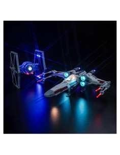 Kit de Luz LED Hilighting para Lego Star Wars TIE Fighter y X-Wing