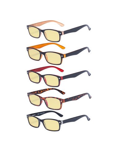 Gafas de Filtro de Luz Azul Eyekepper - Paquete de 5 Unidades