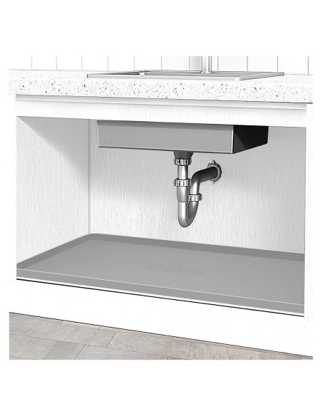 Alfombrilla impermeable BEESVO para fregadero 55.88 x 48.26 cm