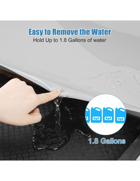 Alfombrilla impermeable BEESVO para fregadero 55.88 x 48.26 cm