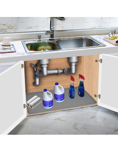 Alfombrilla impermeable BEESVO para fregadero 55.88 x 48.26 cm