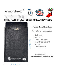 Fundas de Tarjetas de Crédito Semper Paratus Gear TYVEK 5 Pack 2