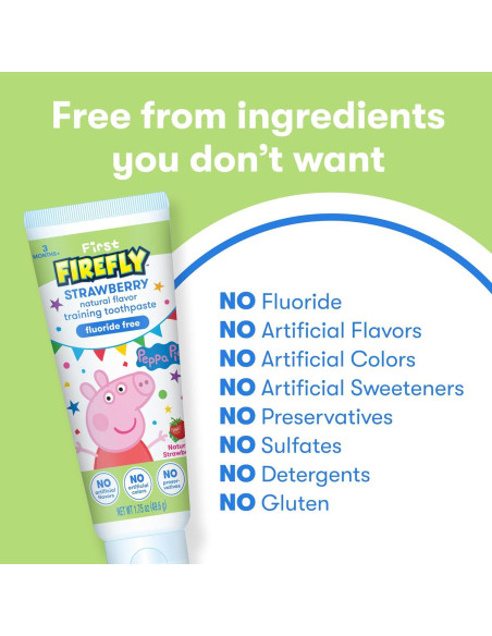 Kit de Entrenamiento Peppa Pig Firefly - Cepillo y Pasta de Dientes