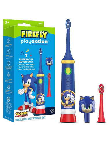 Cepillo de Dientes Interactivo Firefly Sonic 3+ con Música