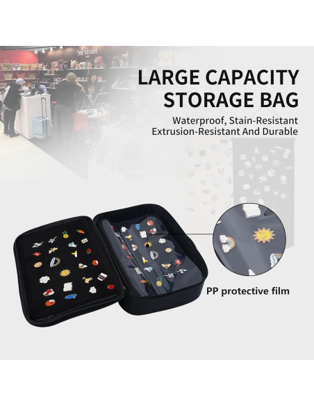 Bolsa de exhibición de pines Oeun fan 12 páginas Oxford