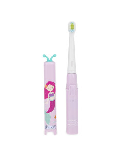Cepillo de dientes eléctrico Nuby Sonic para niños - Sirena, 3 modos