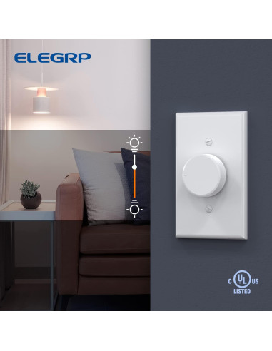 Regulador Digital de Brillo ELEGRP para Bombillas LED y CFL