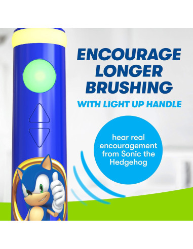 Cepillo de Dientes Interactivo Firefly Sonic 3+ con Música