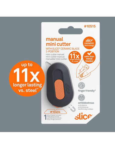Cortador de Cajas Mini Slice Cerámico Retráctil 7.6cm