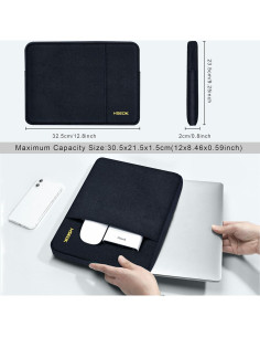 Funda para Laptop Hseok 11.6" Impermeable Compatible MacBook 2