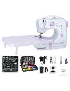 Mini máquina de coser portátil Tidjani 505A 12 puntadas 97 piezas