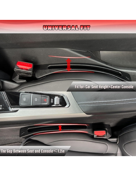 Relleno Espacio entre Asientos FARVHES Negro - Paquete de 2