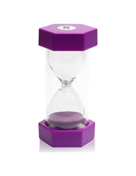Temporizador de Arena 30 Minutos SANDTIMER Color Púrpura