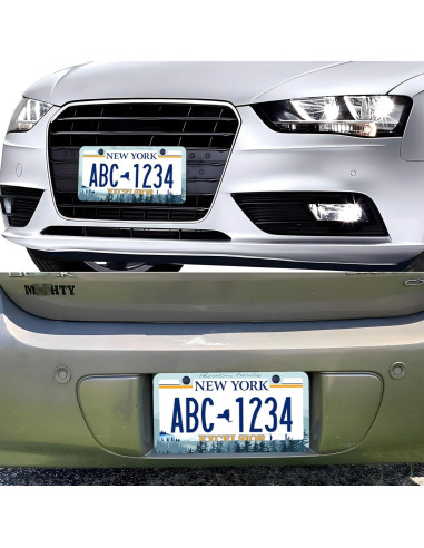 Marcos de Placa de Licencia LRZJYDMB Aventura Espera - 2 Piezas