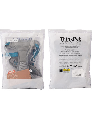 ThinkPet Arnés Deportivo Transpirable con Asa para Perros Pequeños