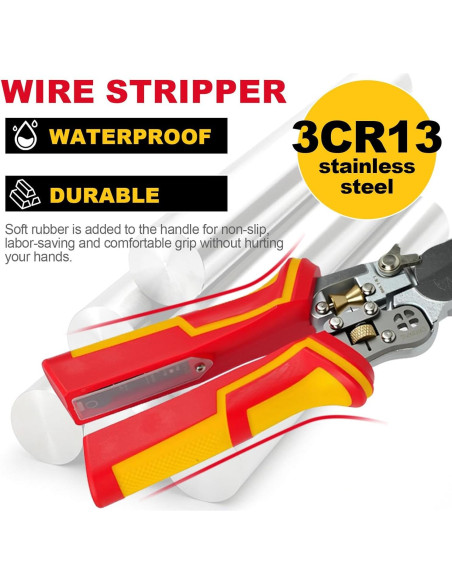 Herramienta Desforradora 6 en 1 XUZHOU - Corta, Pela y Prueba