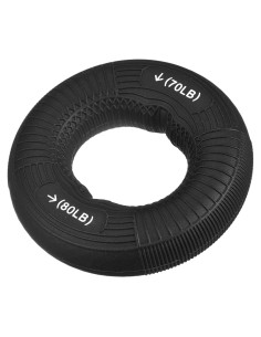 Fortalecedor de Agarre uxcell 70-80 Lbs Silicona Negro