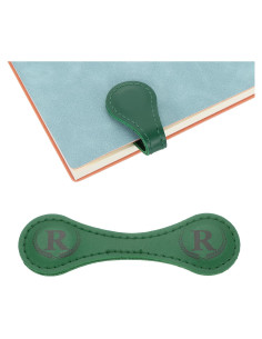 Marcador Magnético de Piel Personalizado uxcell Verde Claro