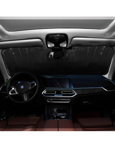 Protector Solar Parabrisas Qilmy Noche Estrellada 140x70cm