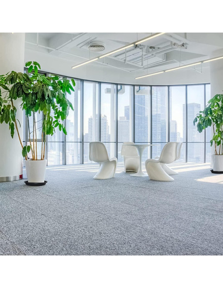 Plato de plástico Lechay para macetas 30.48 cm - Paquete de 3