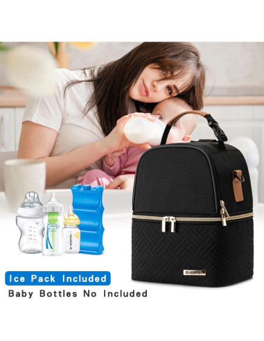 Bolsa Enfriadora para Leche Materna BABEYER - 6 Biberones 266 ml