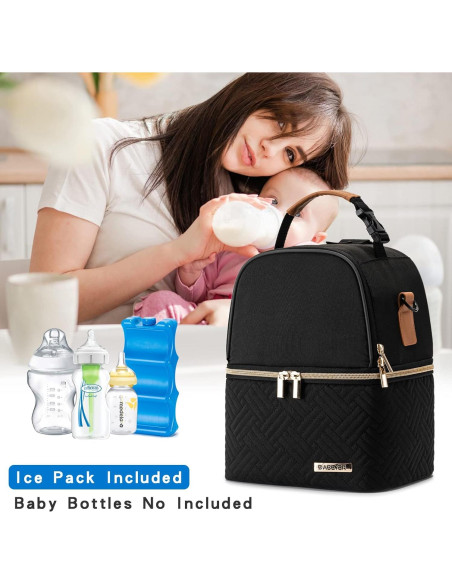 Bolsa Enfriadora para Leche Materna BABEYER - 6 Biberones 266 ml