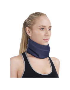 Collarín cervical BLABOK azul pequeño para alivio de dolor