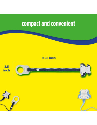 Clip para Chupete Baby Buddy Azul Marino Universal 18g