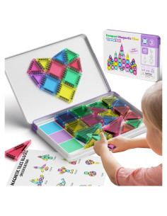 Azulejos Magnéticos de Construcción Hunloot 40 Piezas 19x13cm