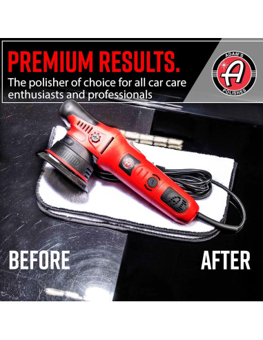 Pulidor Doble Acción Adam's Swirl Killer 9mm 1000W Kit Completo