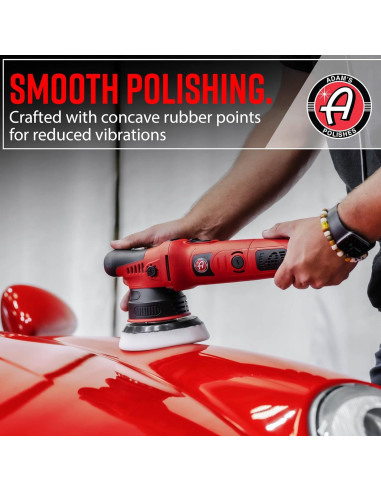 Pulidor Doble Acción Adam's Swirl Killer 9mm 1000W Kit Completo