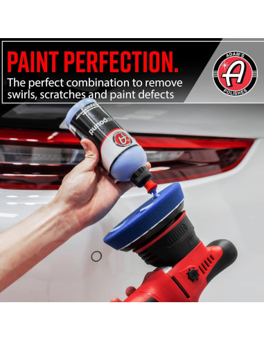 Pulidor Doble Acción Adam's Swirl Killer 9mm 1000W Kit Completo