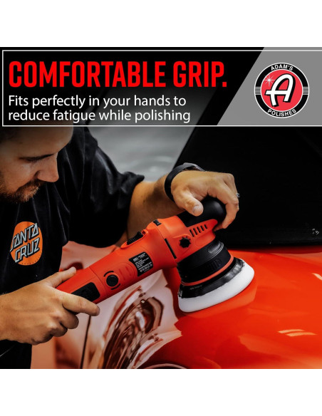 Pulidor Doble Acción Adam's Swirl Killer 9mm 1000W Kit Completo