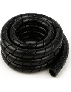 Envoltura Espiral Electriduct 1/2" HDPE 10 Pies Negra 2