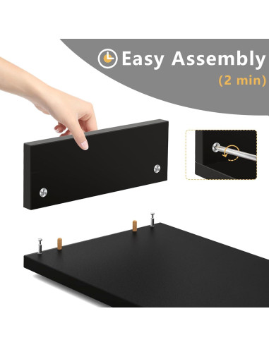 Soporte Doble Monitor TAVR Ajustable 77.8-110 cm Negro