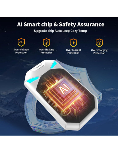 Calentadores de Manos Recargables UJROQI 8000mAh 20h Calor