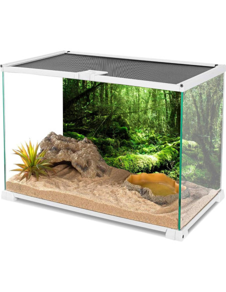 Fondo de Acuario 90x50 cm AWERT Poliester Tropical