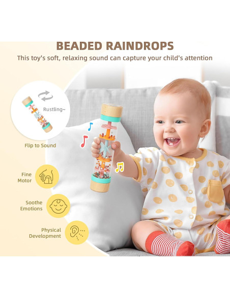 Juguetes Montessori TOOKYLAND Set Educativo 6 en 1 Bebés 0-6 Meses